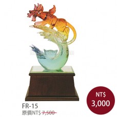 FR-15琉璃雕塑 慶福納財